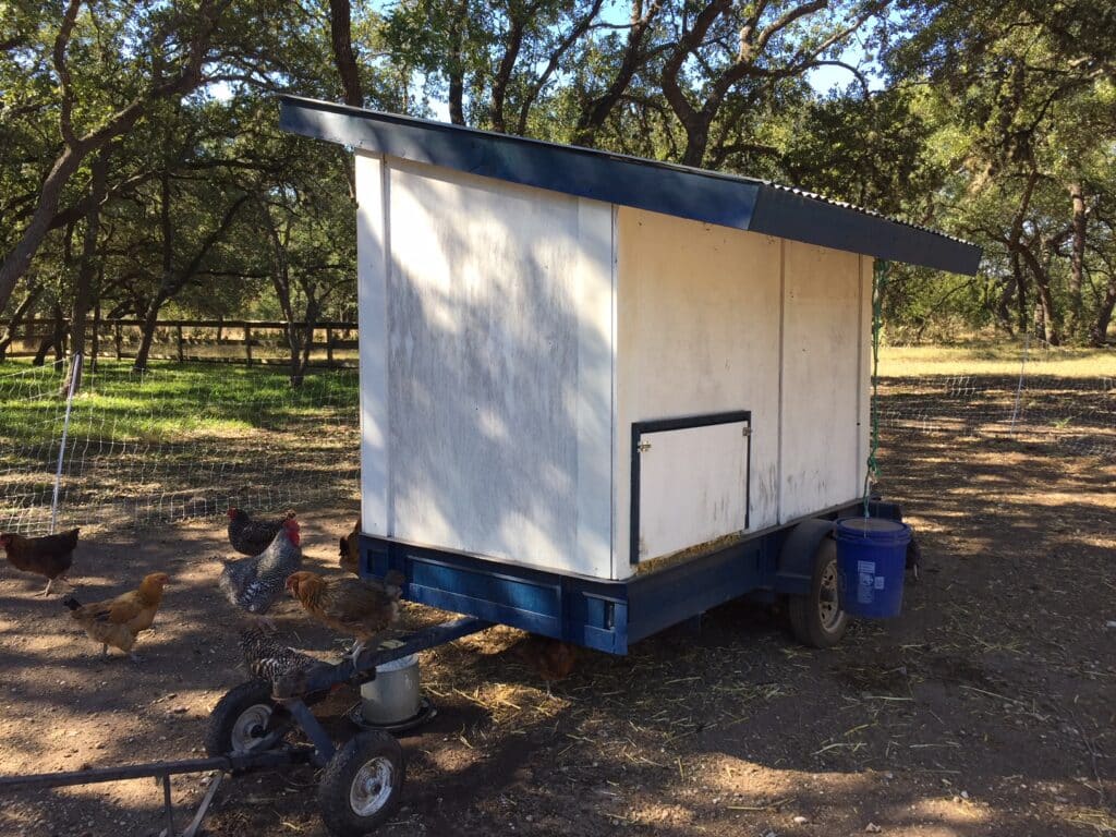 mobile chicken coop