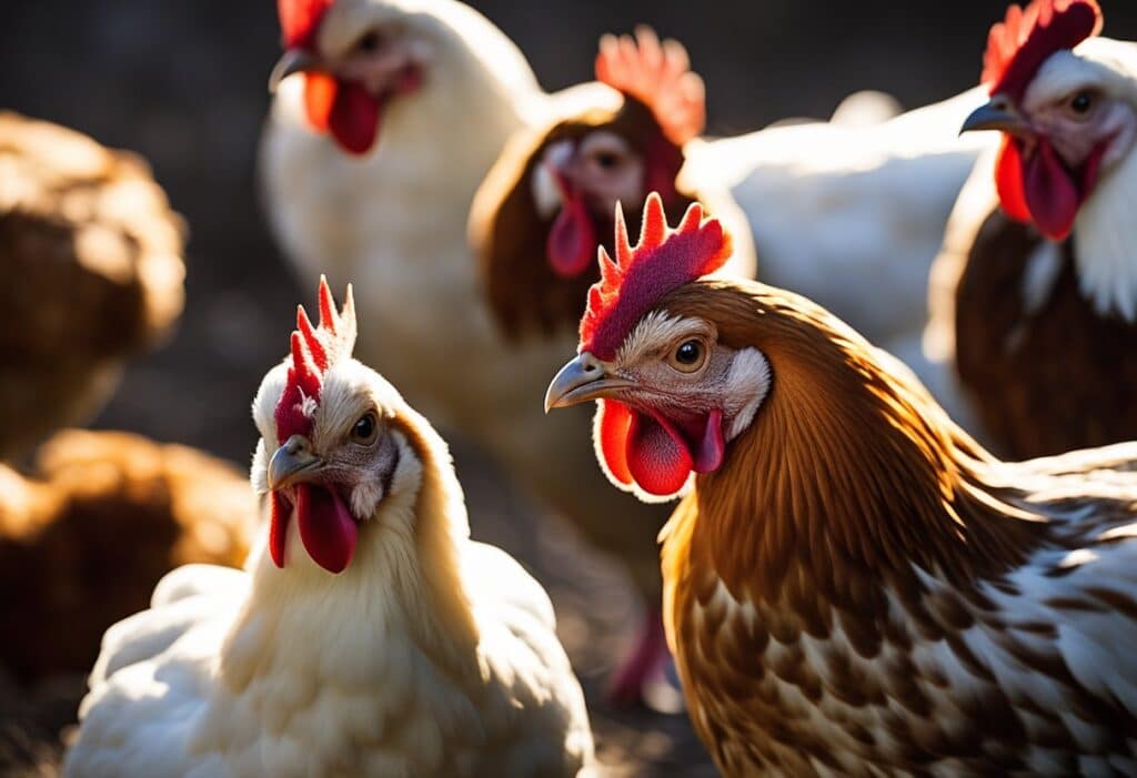 Chicken flock anxiety and predators
